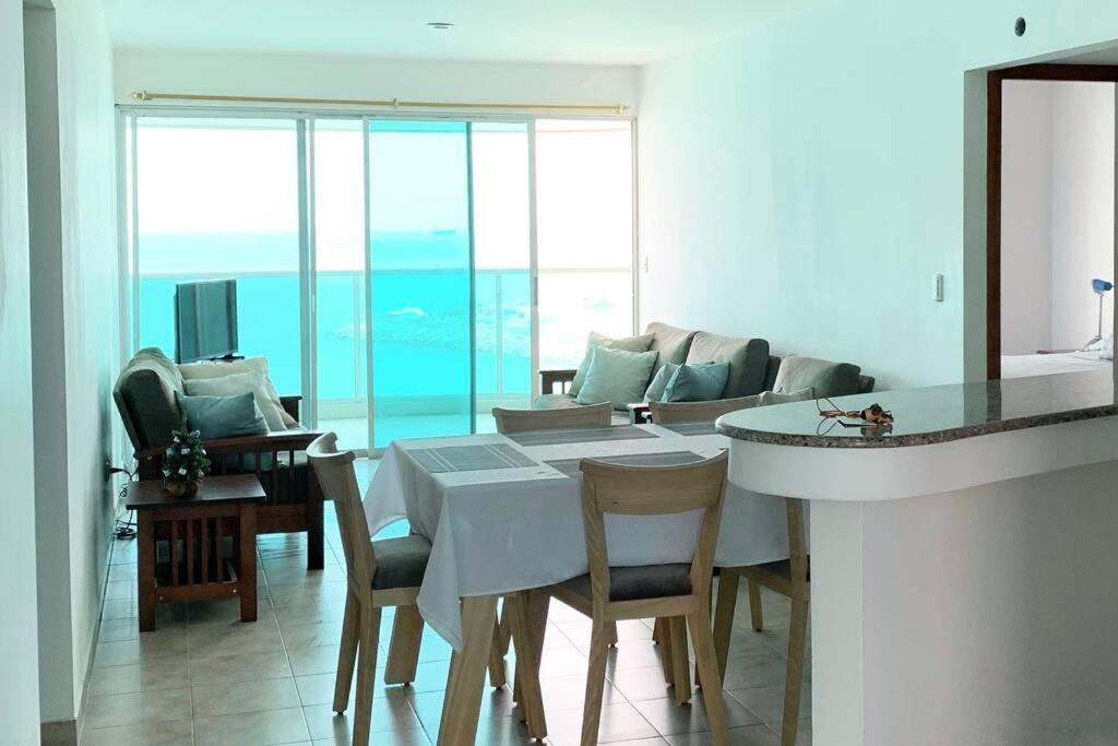 Dpto. Privado Frente Al Mar Con Vista Espectacular Apartment Salinas  Ngoại thất bức ảnh