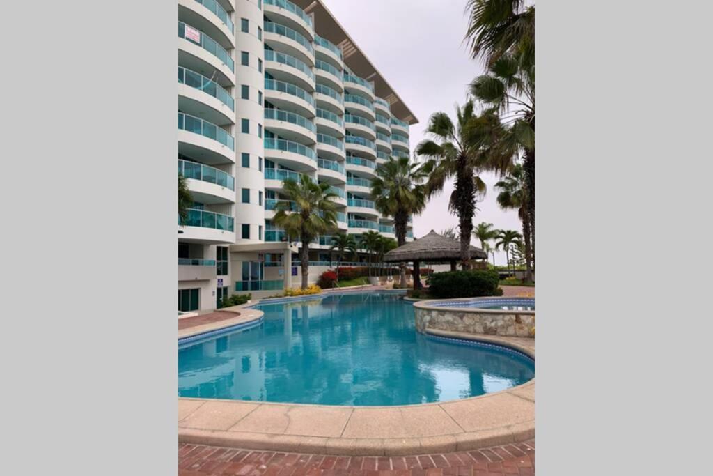 Dpto. Privado Frente Al Mar Con Vista Espectacular Apartment Salinas  Ngoại thất bức ảnh